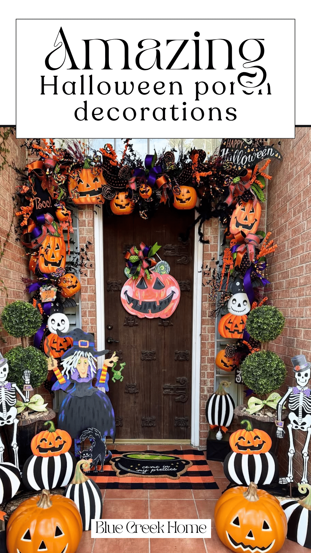 halloween porch