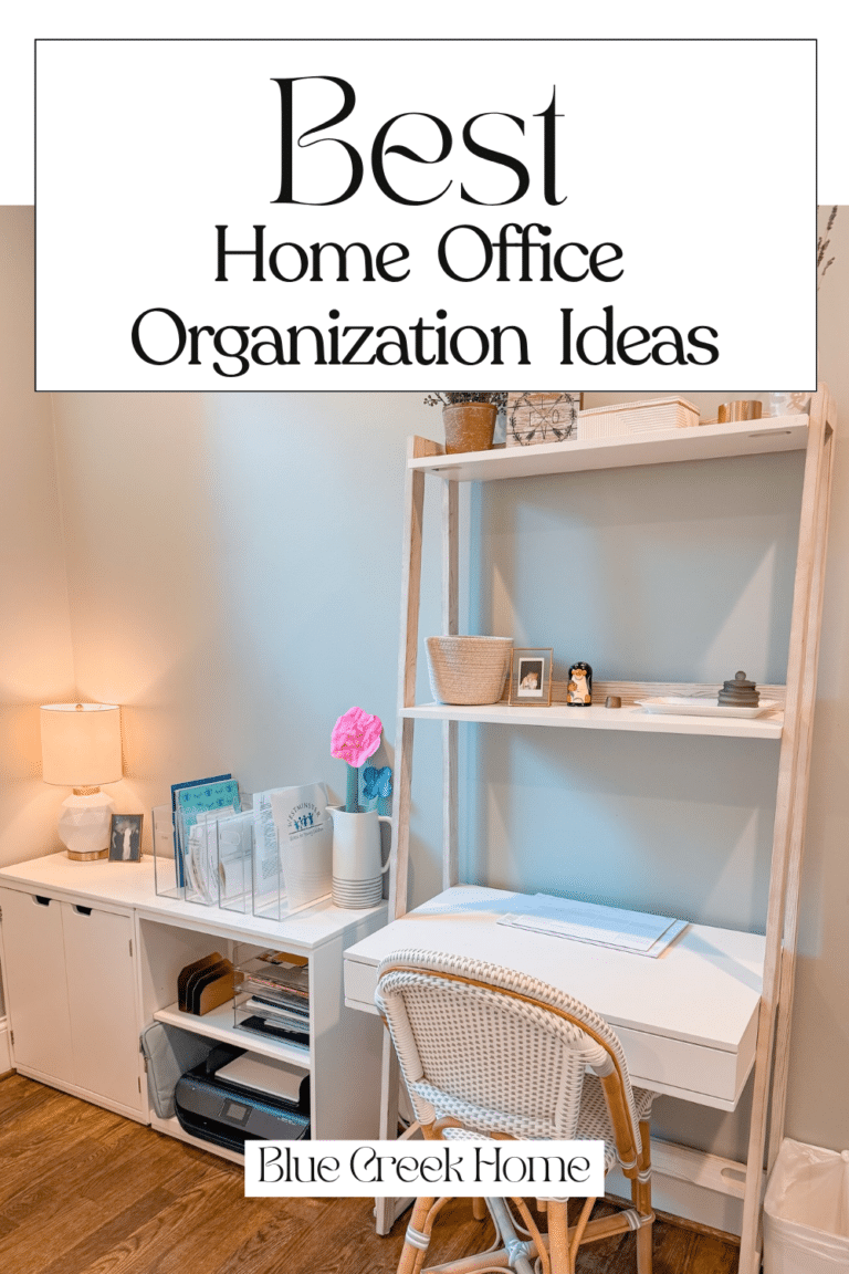Home Office Organization Ideas