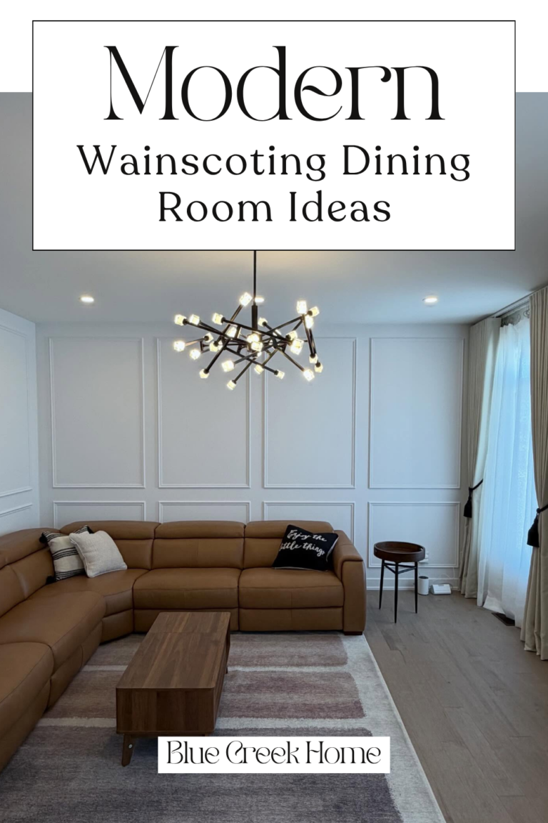 Modern Wainscoting Dining Room Ideas