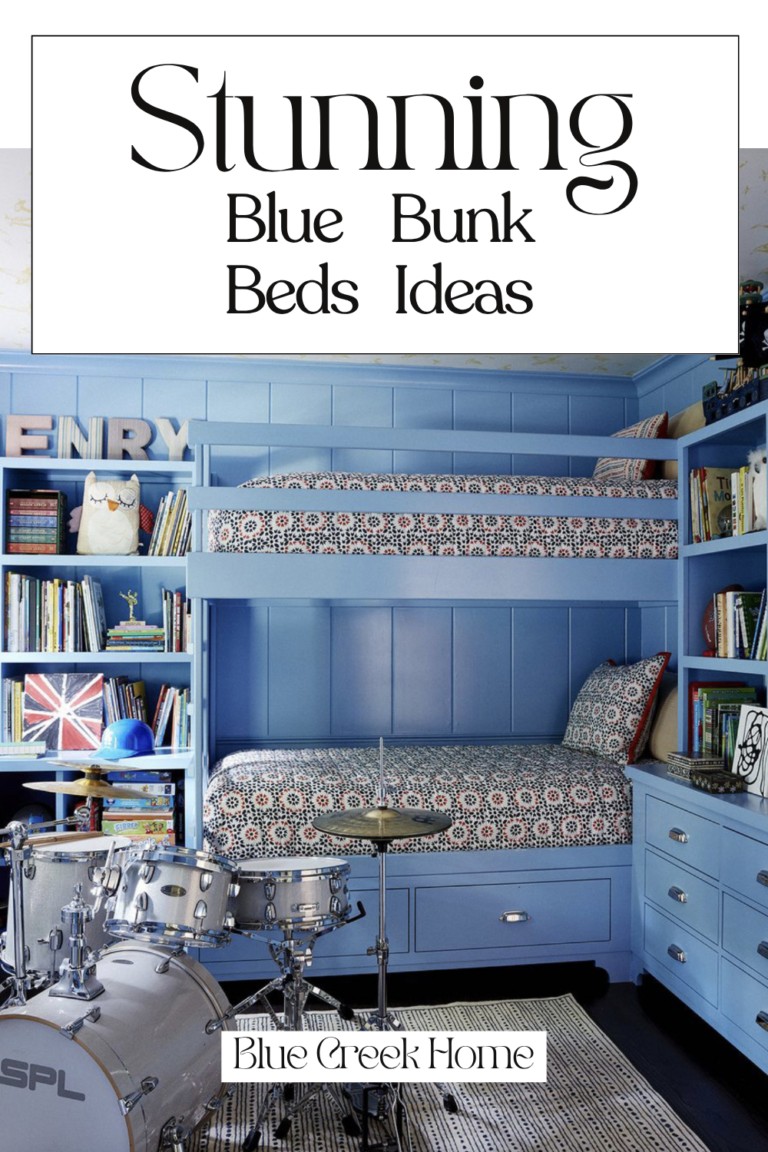 Stunning Blue Bunk Beds Ideas
