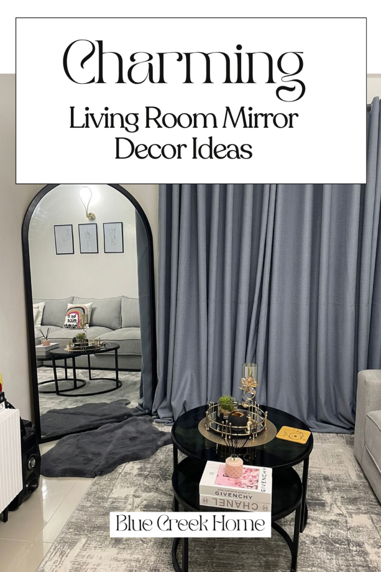 Charming Living Room Mirror Decor Ideas