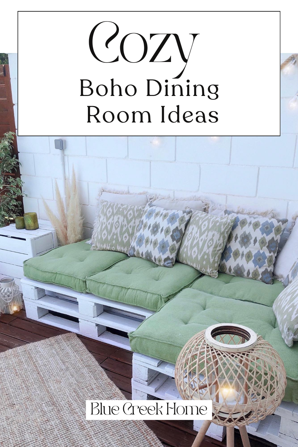 Cozy Boho Dining Room Ideas
