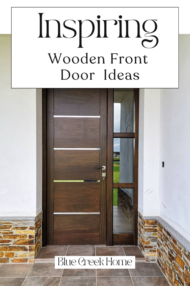 Inspiring Wooden Front Door Ideas