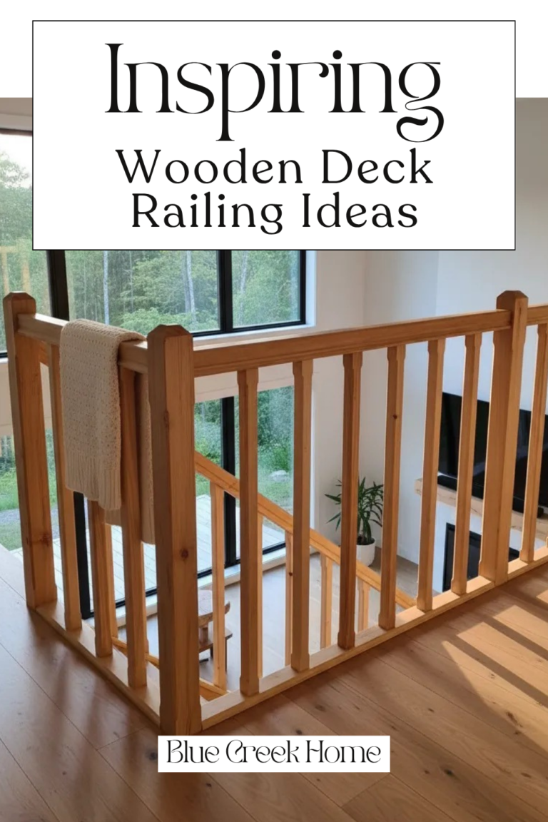 Wooden Deck Railing Ideas