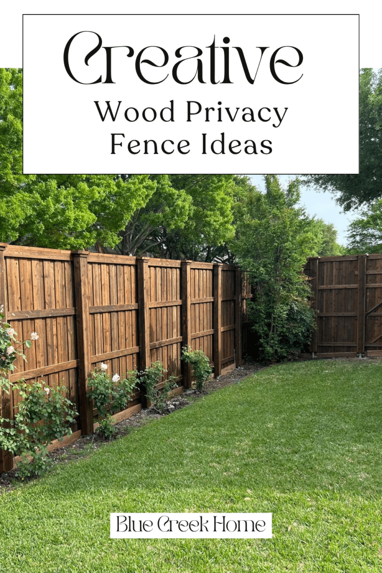 Creative Wood Privacy Fence Ideas