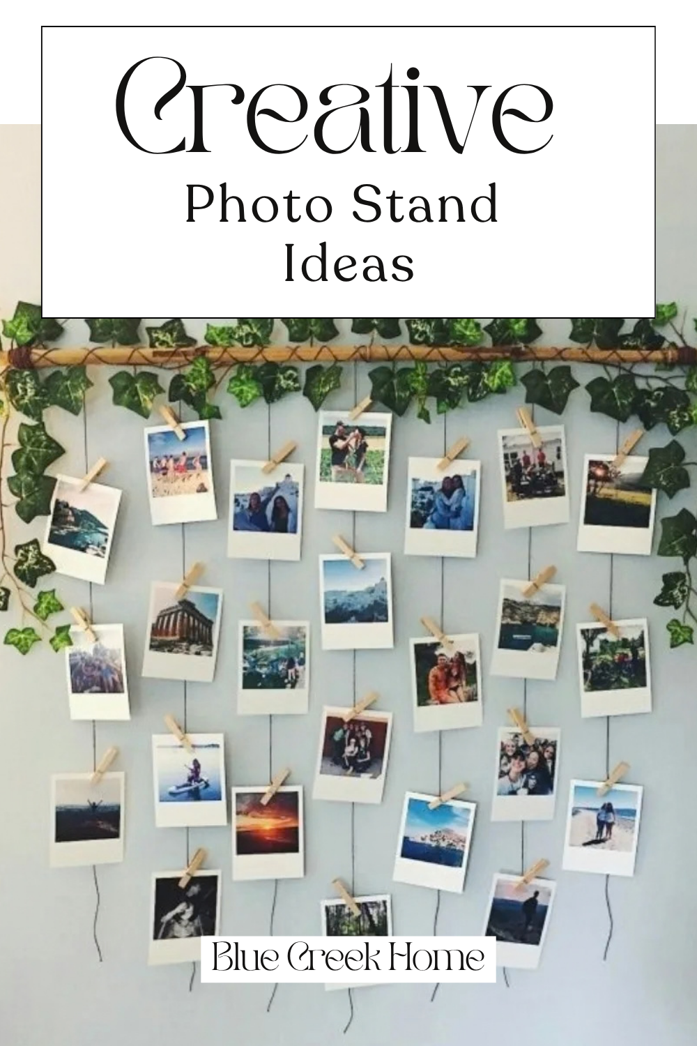 Creative Photo Stand Ideas