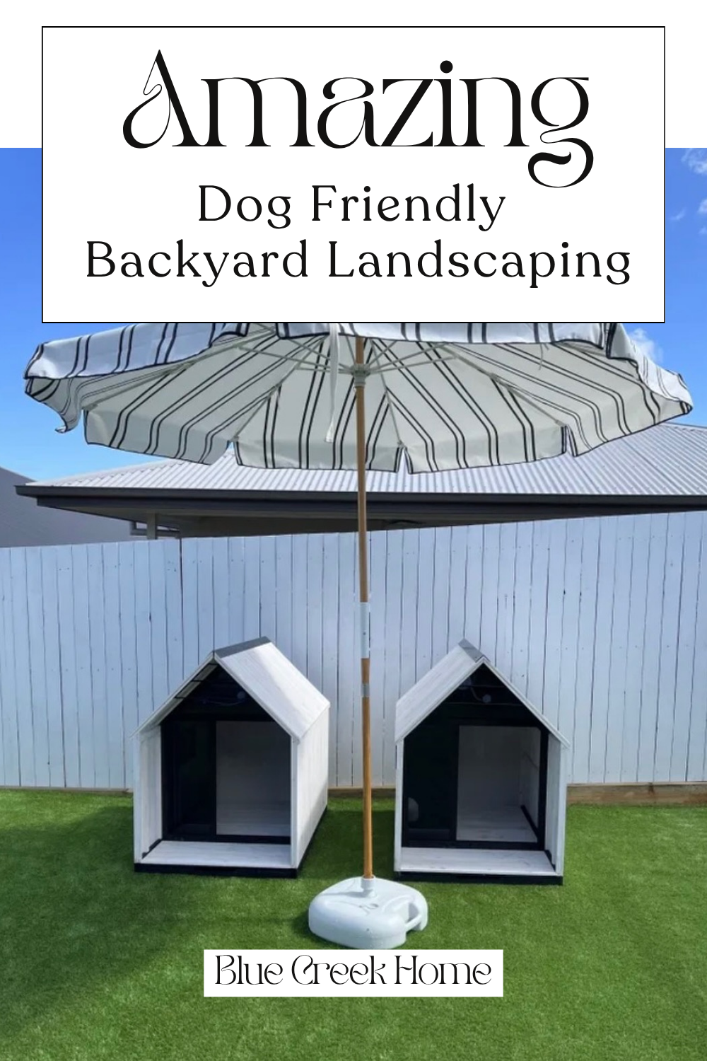 Amazing Dog Friendly Backyard Landscaping ideas