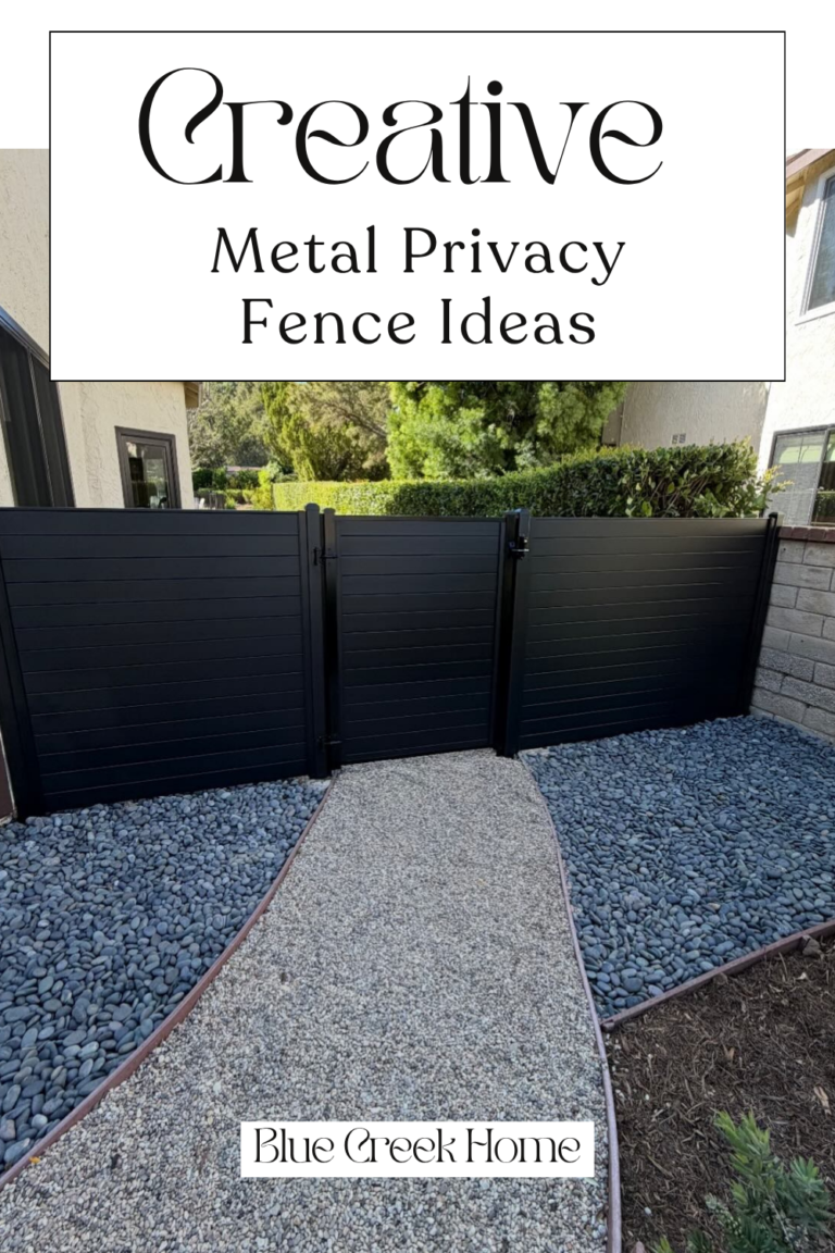 Creative Metal Privacy Fence Ideas