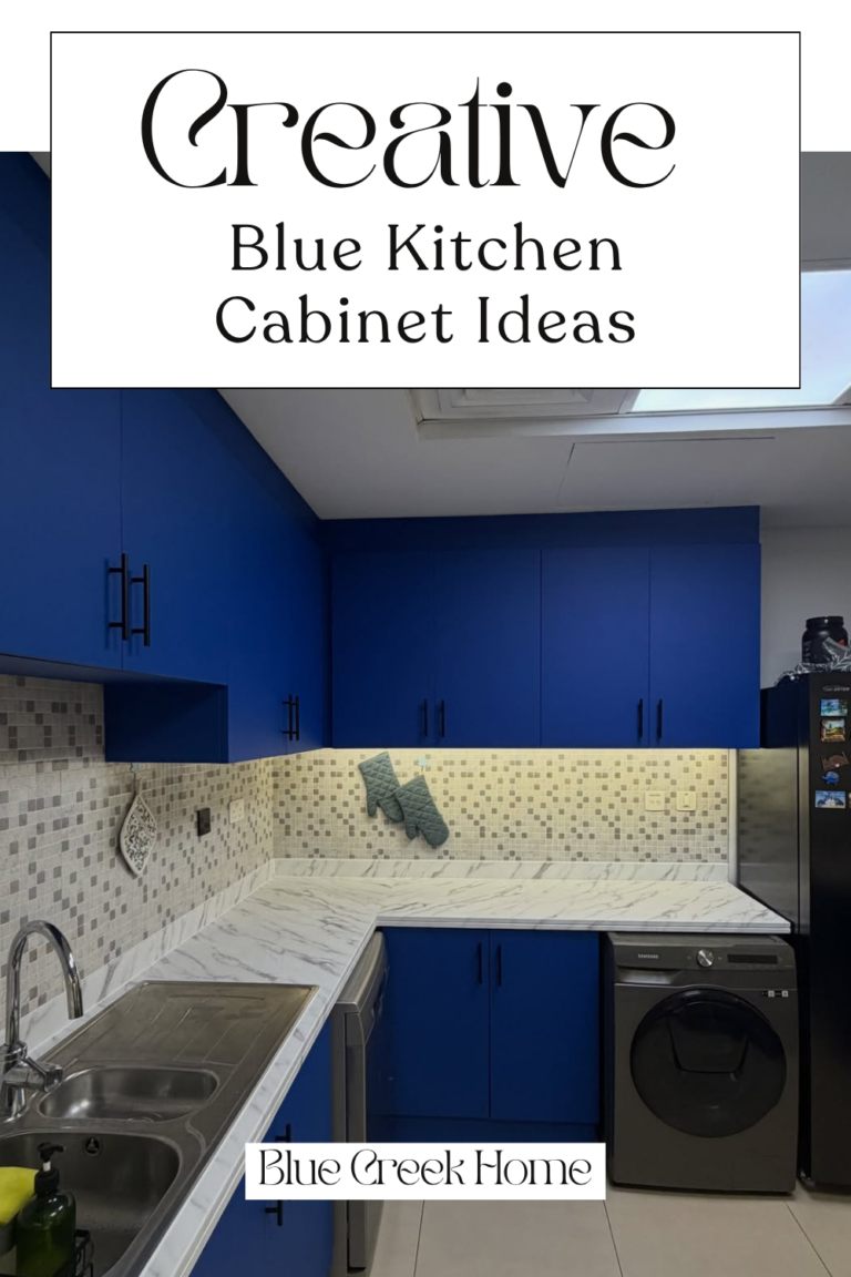 Creative Blue Kitchen Cabinet Ideas for Every Style