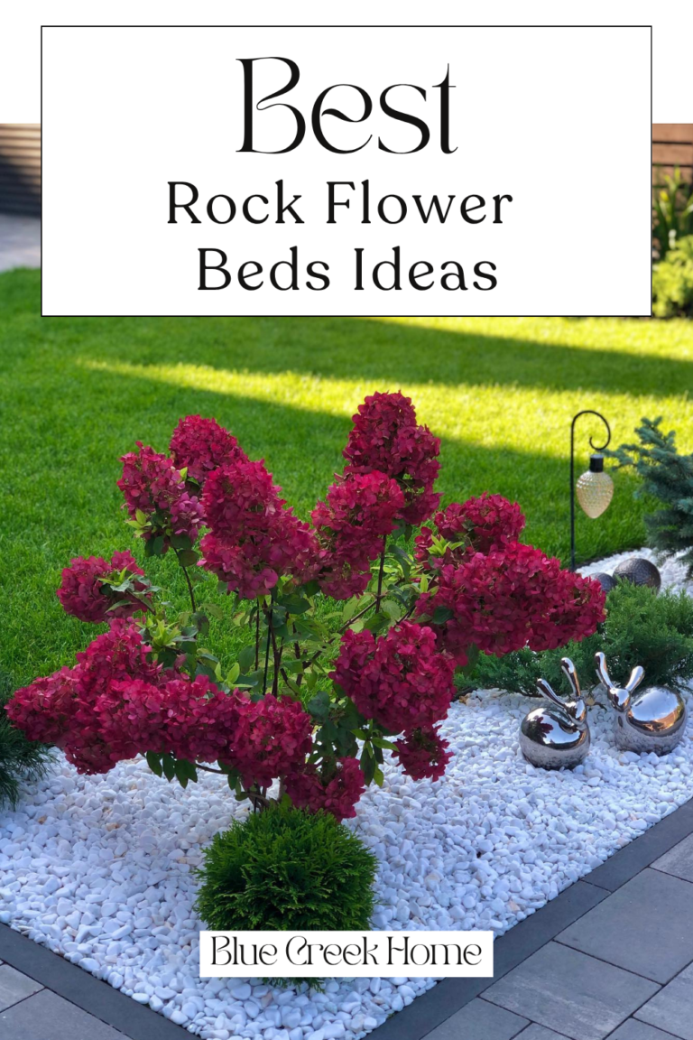 Best Rock Flower Beds Ideas