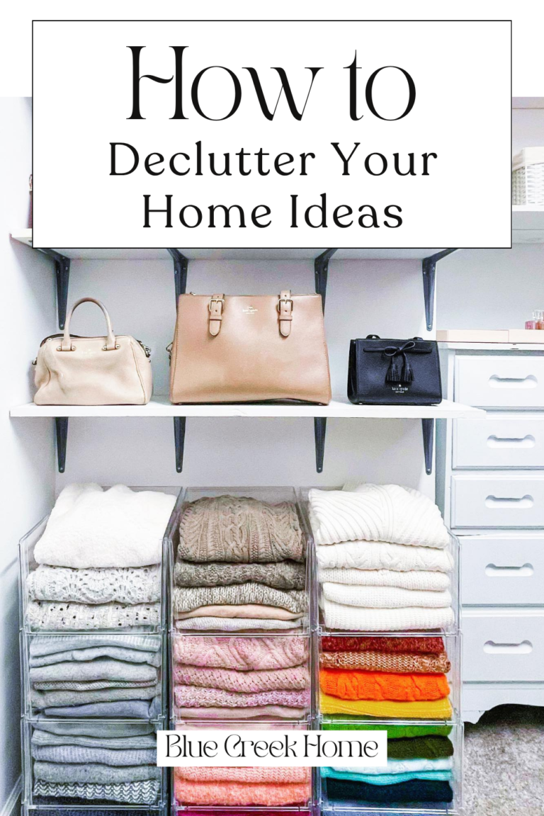 How to Declutter Your Home Ideas