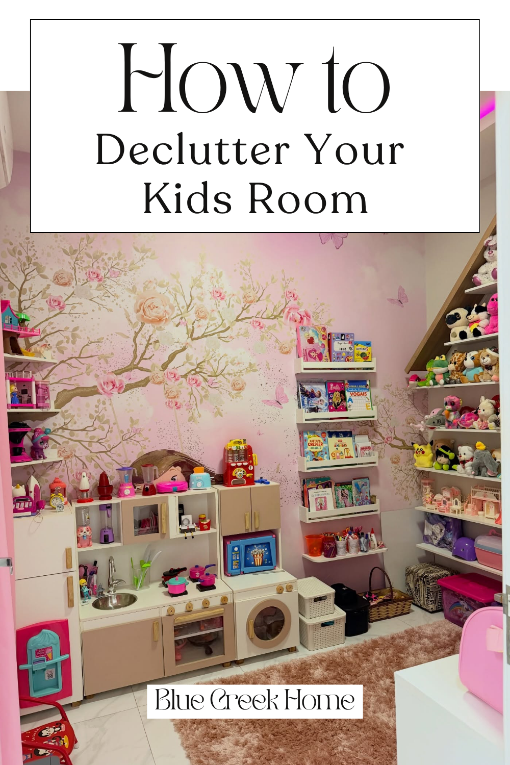 How to declutter your kids room