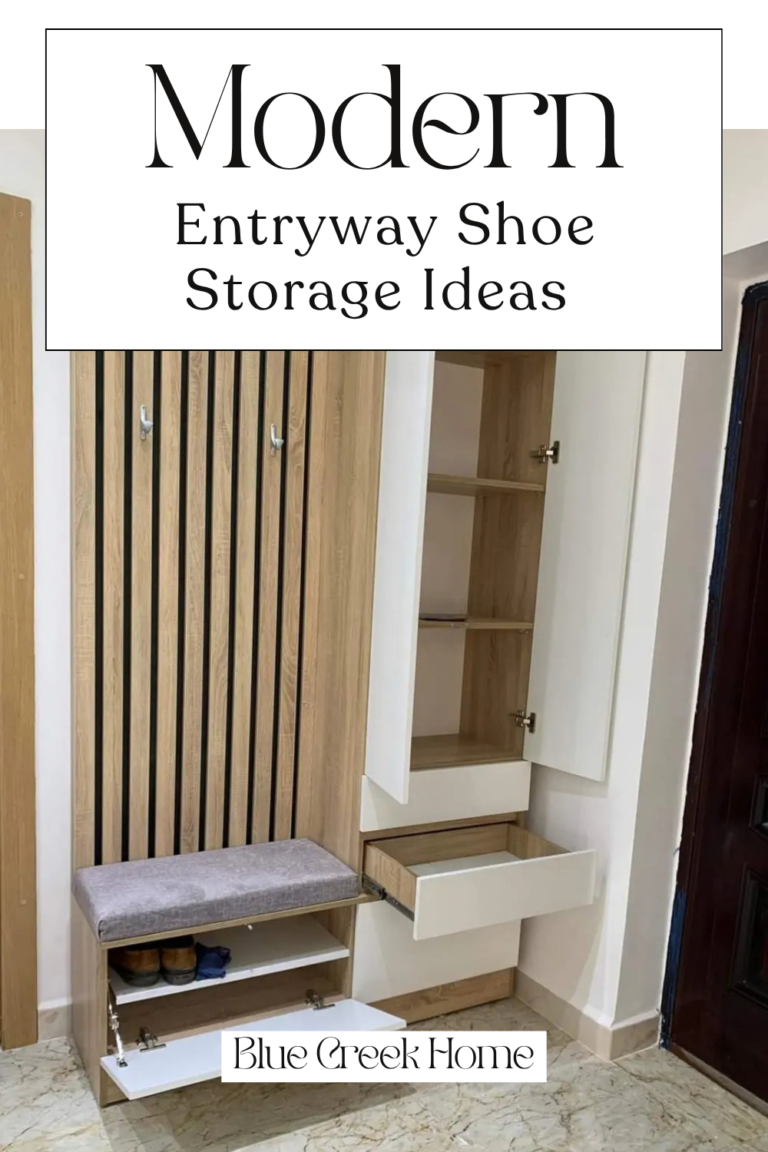 Modern Entryway Shoe Storage Ideas