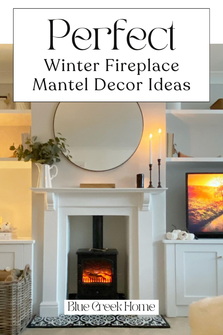 Perfect Winter Fireplace Mantel Decor Ideas