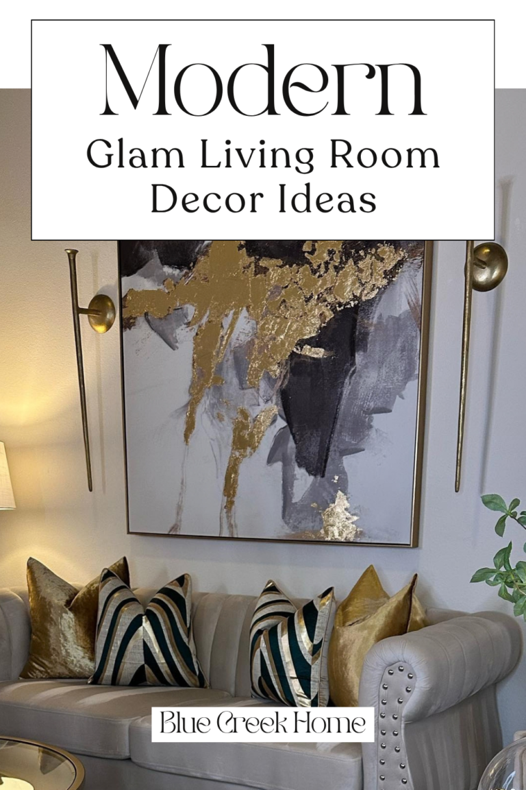 Modern Glam Living Room Decor Ideas
