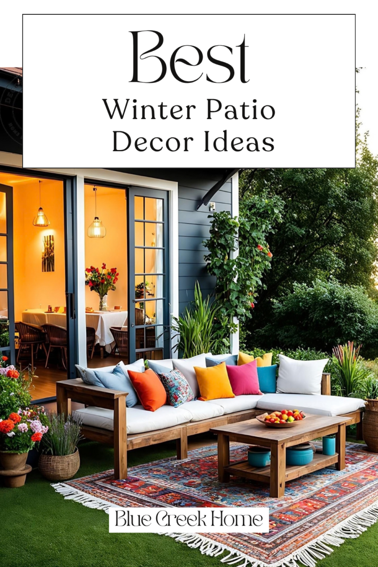 12 Best Winter Patio Decor Ideas