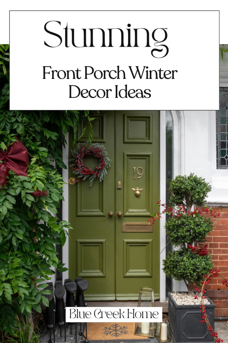 Front Porch Winter Decor Ideas
