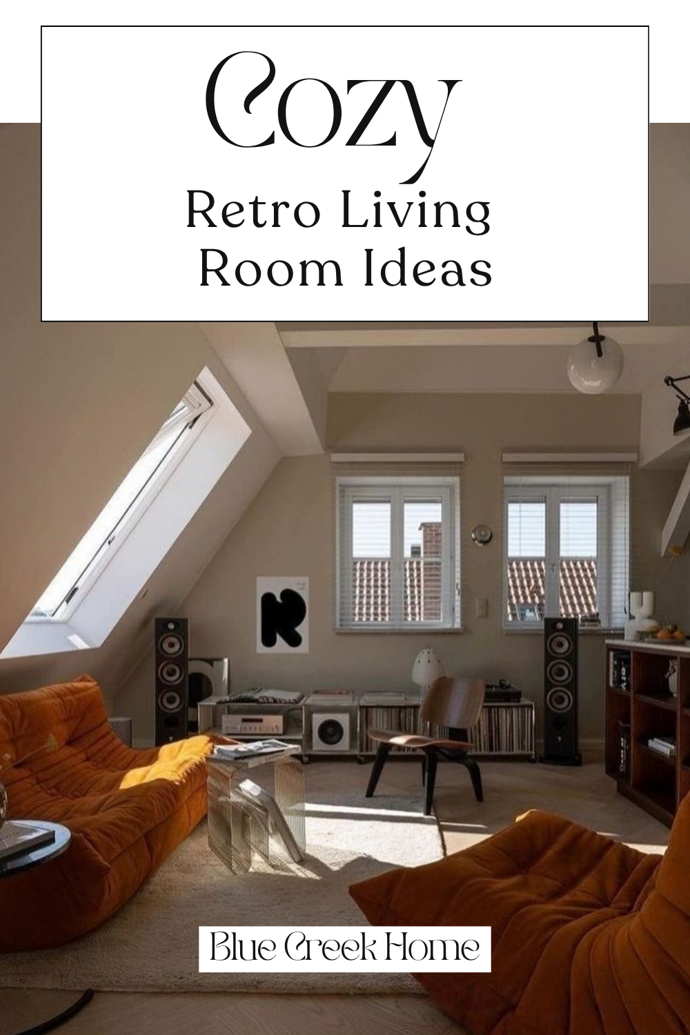 Cozy Retro Living Room Ideas