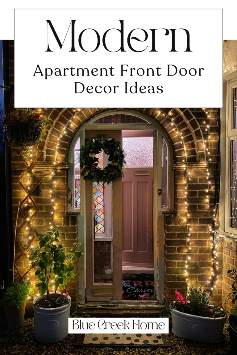 Modern Apartment Front Door Decor Ideas