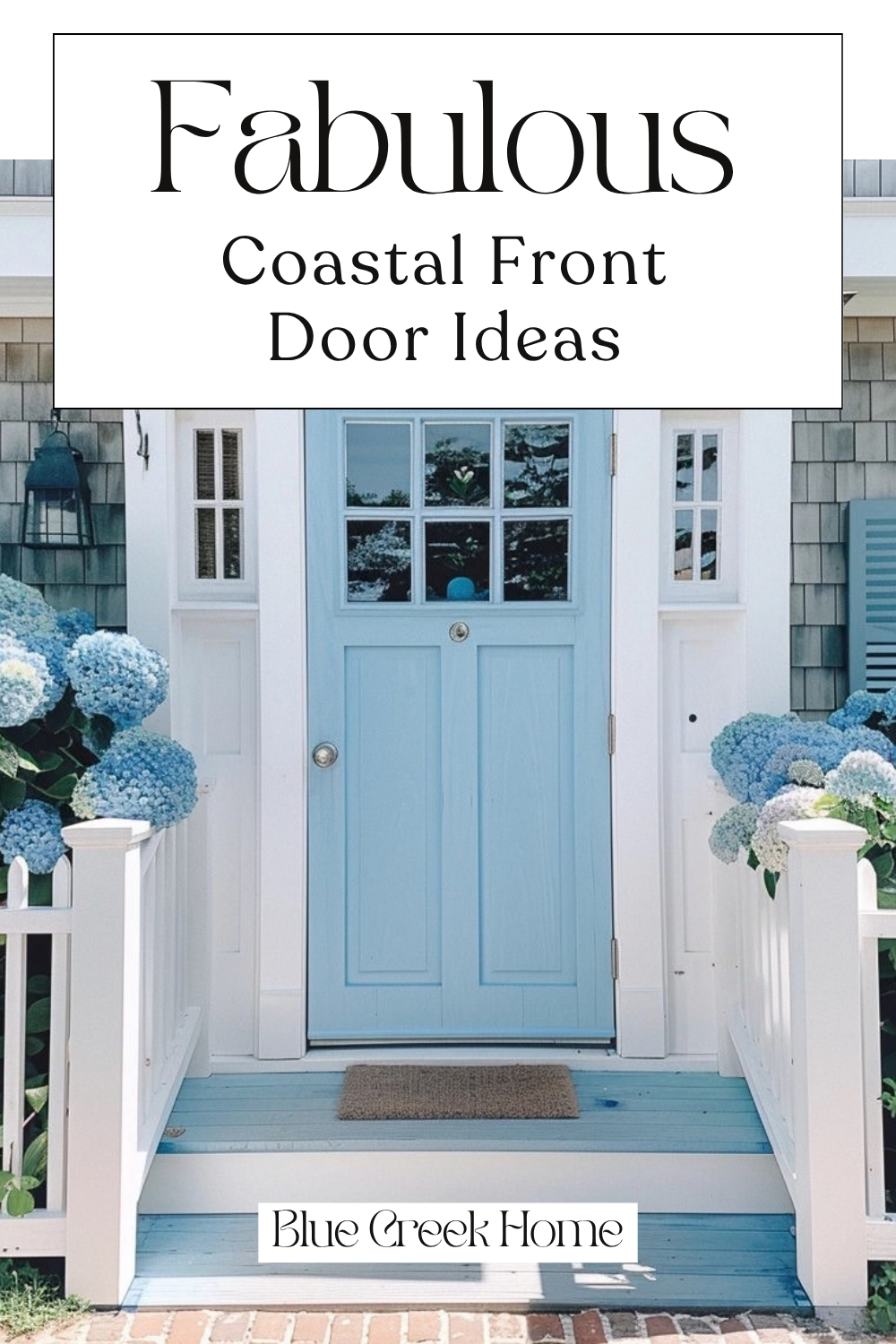 Fabulous Coastal Front Door Ideas