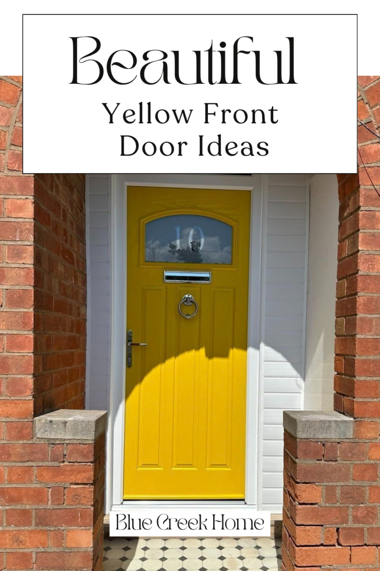Yellow Front Door Ideas