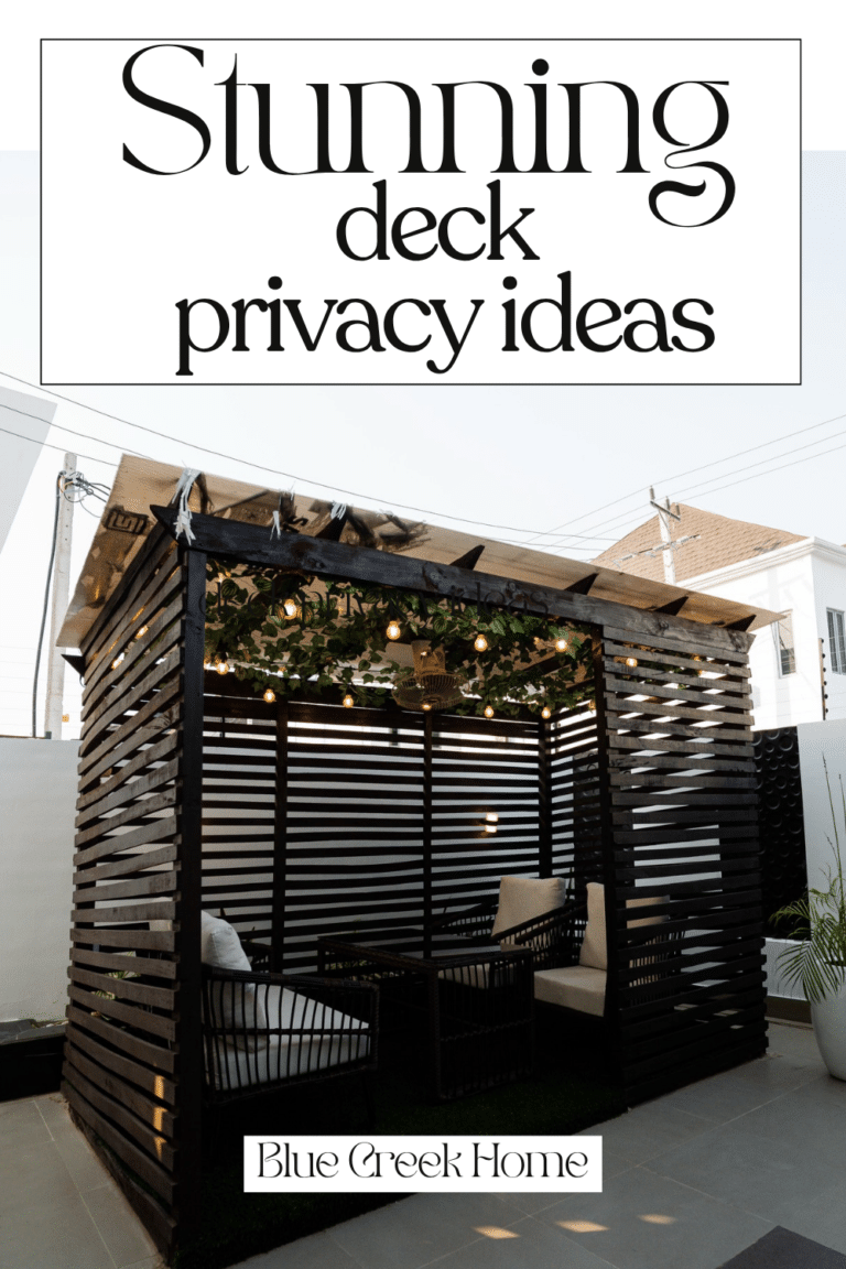 Stunning deck privacy ideas