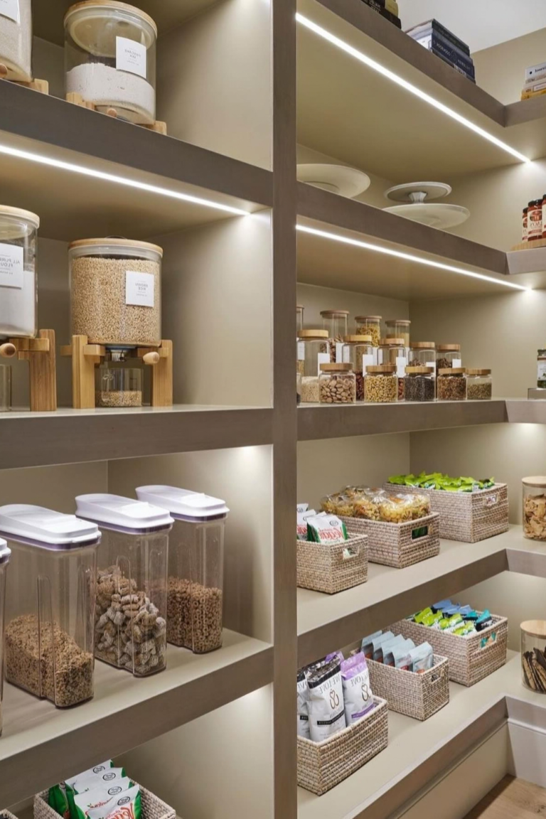 Simple pantry storage Ideas