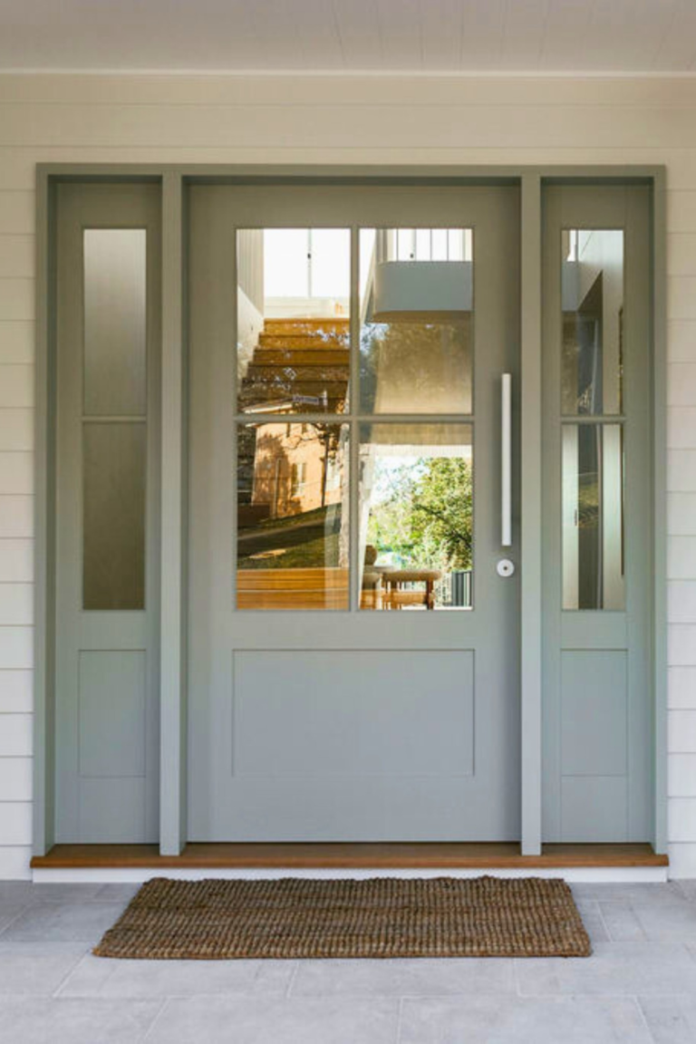 Sage Green Front Door Ideas