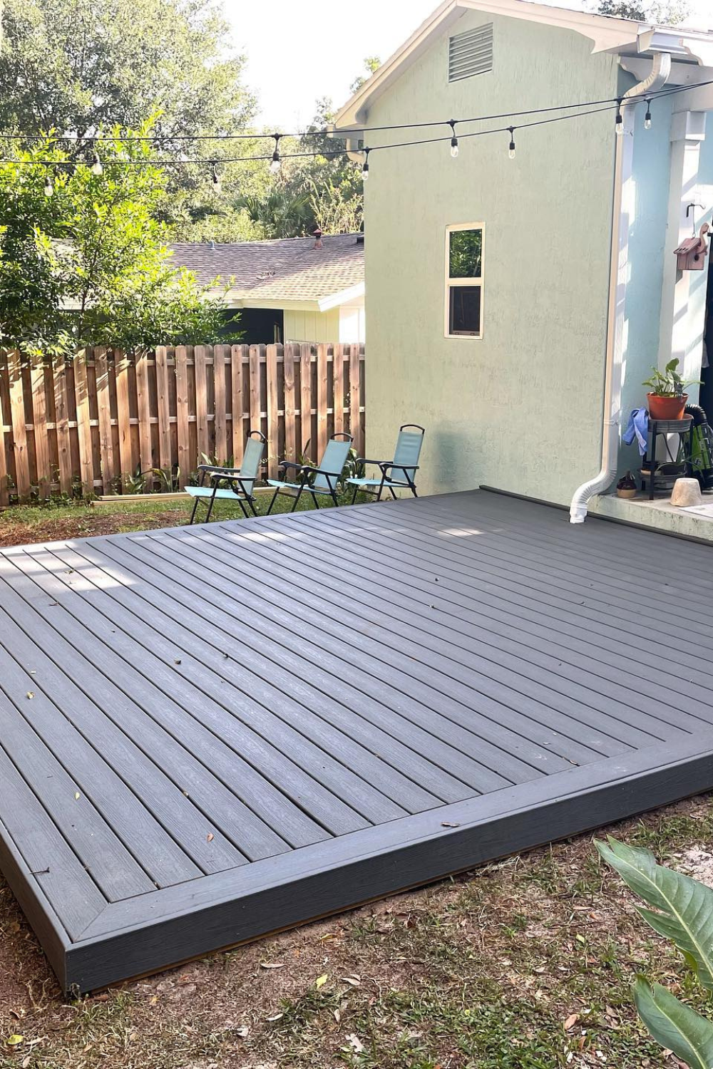 Floating deck ideas