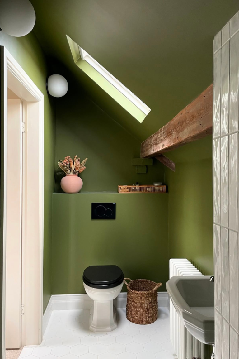 green bathroom ideas