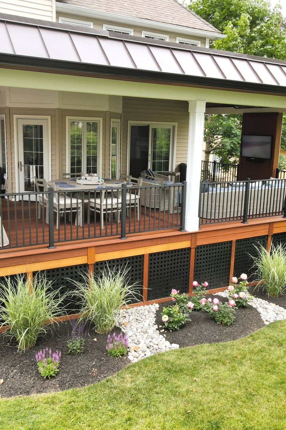 Deck With Roof Ideas