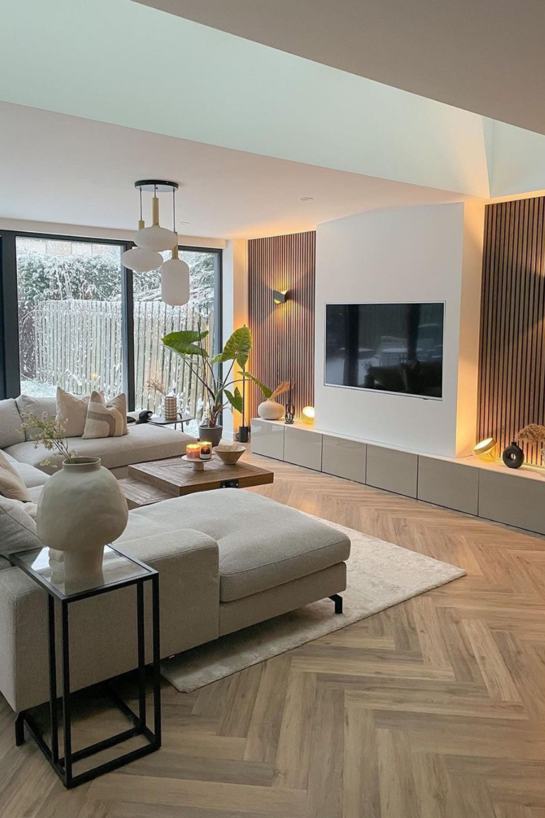 Stunning declutter living room