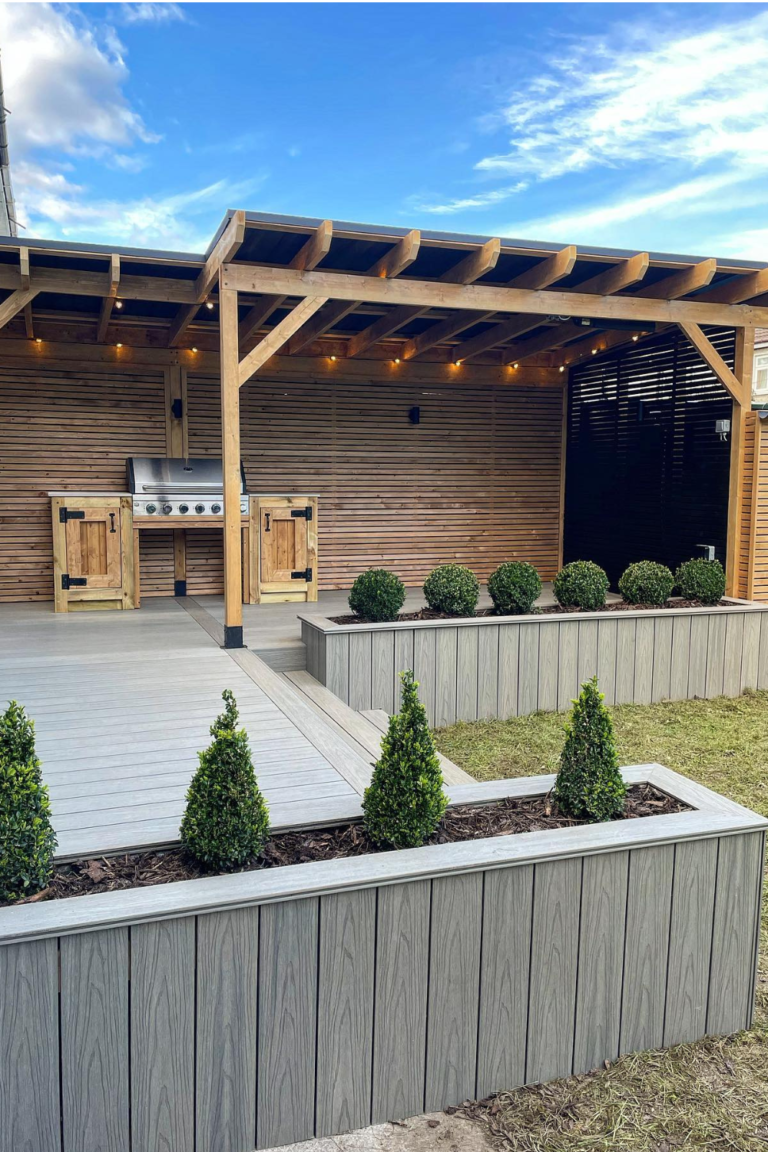 Creative under deck patio ideas