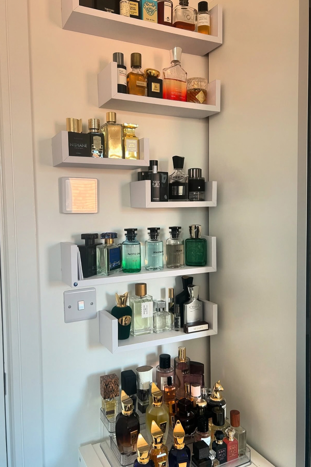 Perfume Storage Ideas