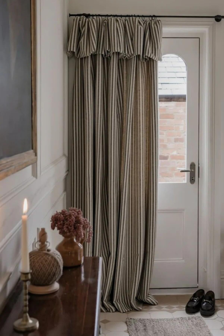 Front Door Window Covering Ideas