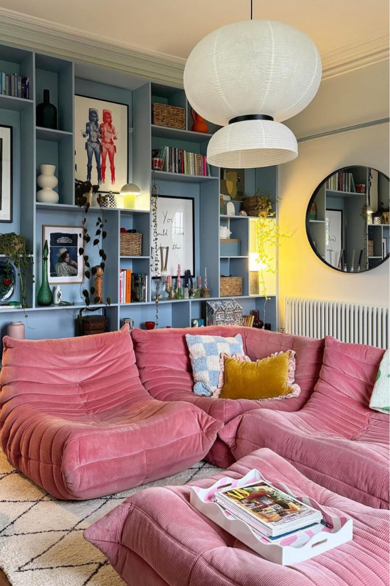 Fabulous Pink Couch Living Room Ideas