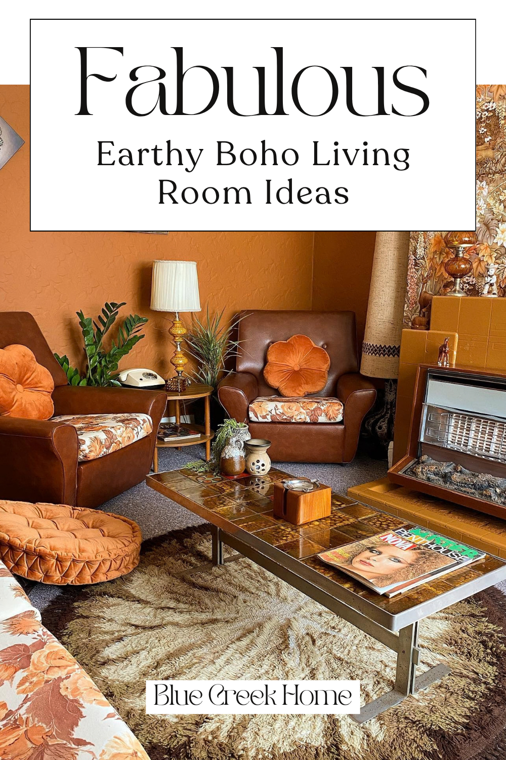 Fabulous Earthy Boho Living Room Ideas